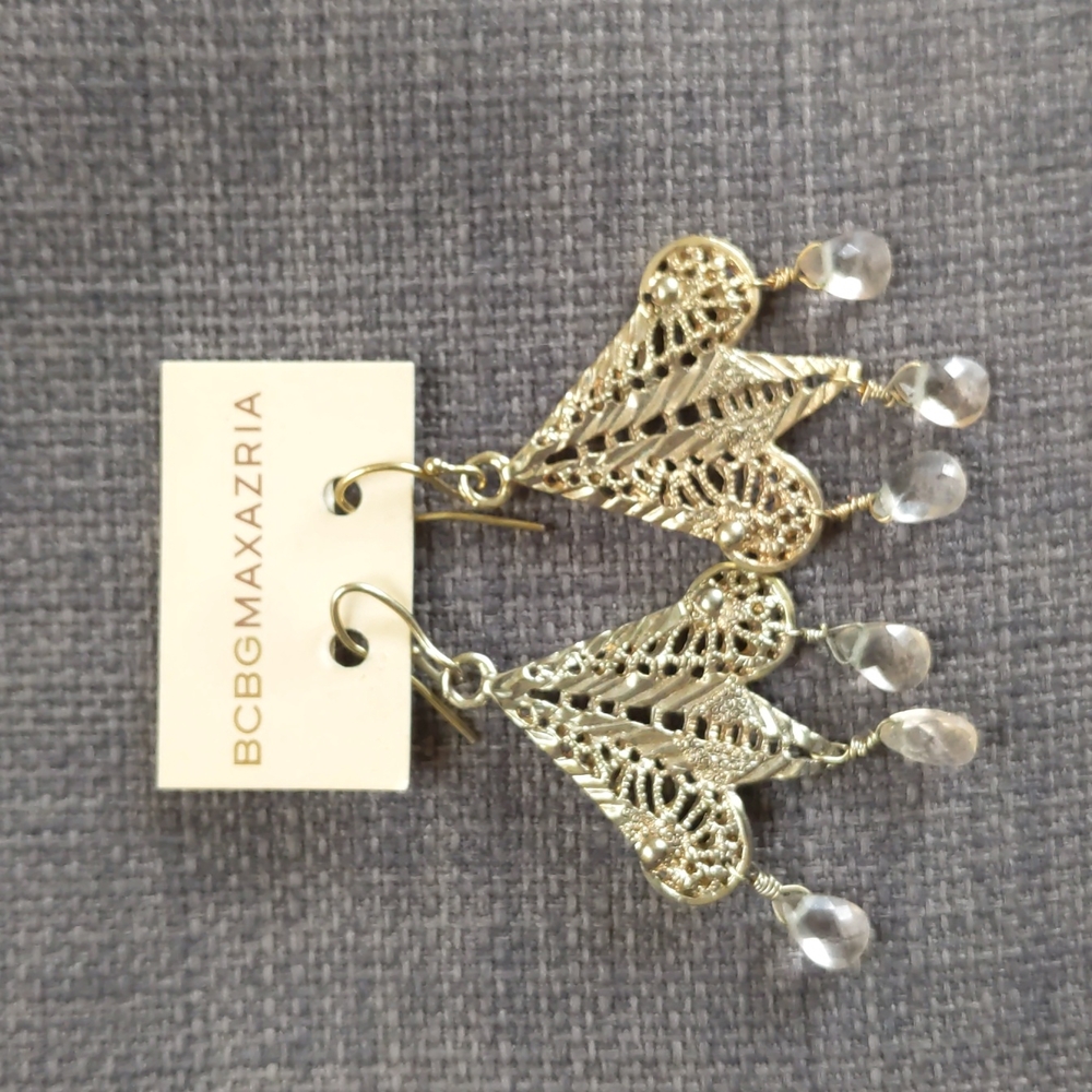 BCBG Maxazria 14K Verml earring